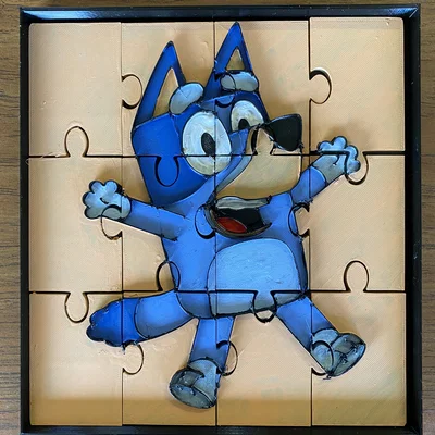 Bluey Puzzle – Puzzle mini in 3D cho bé