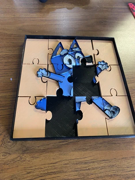 Bluey Puzzle – Puzzle mini in 3D cho bé - Image 3