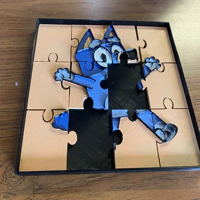 Bluey Puzzle – Puzzle mini in 3D cho bé