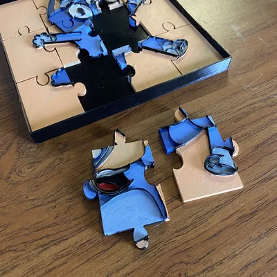 Bluey Puzzle – Puzzle mini in 3D cho bé