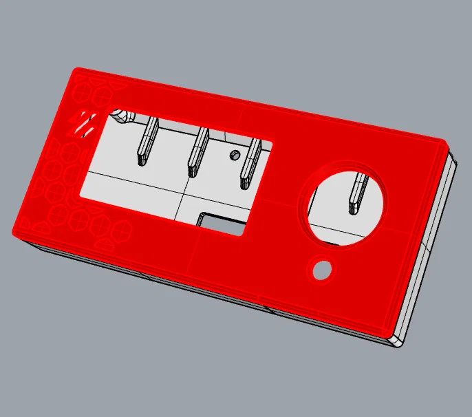 Case BTT MINI 12864 V2 cho Voron V0.1/V0.2 (Voron V0.1/V.02 BTT MINI 12864 V2 CASE) - Image 3