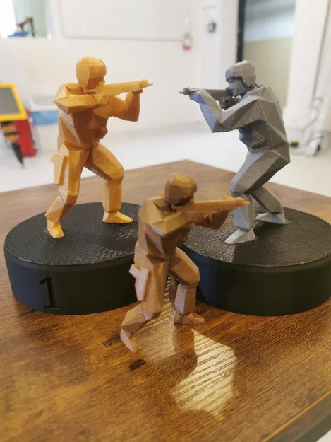 Mô hình Cúp CS:GO (Counter-Strike) - Thiết kế 3D lắp ghép độc đáo - Image 1