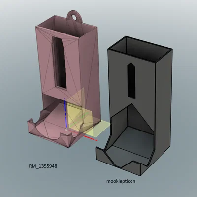 Hộp nhả cuộn túi dọn phân chó (Dog poop bag roll dispenser)