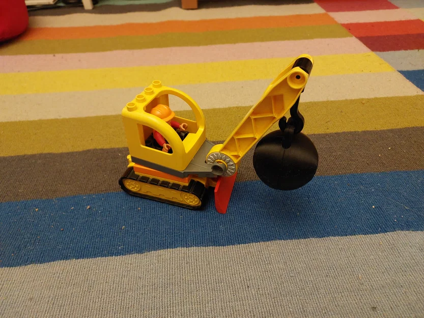 Duplo Abrissbirne Wreckingball (Bóng phá cho xe Duplo) - Image 1