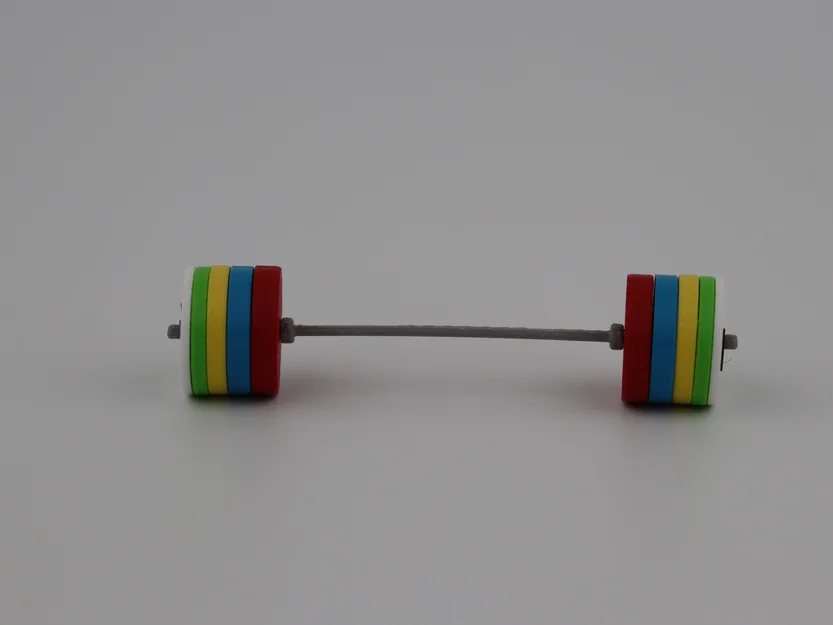 Bộ Bench Press, Squat Rack và Olympic Weight Set (in 3D) - Image 7