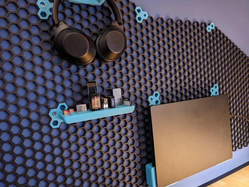 Khay Đựng Thẻ Nhớ SD và USB Cho Honeycomb Storage Wall - Image 3