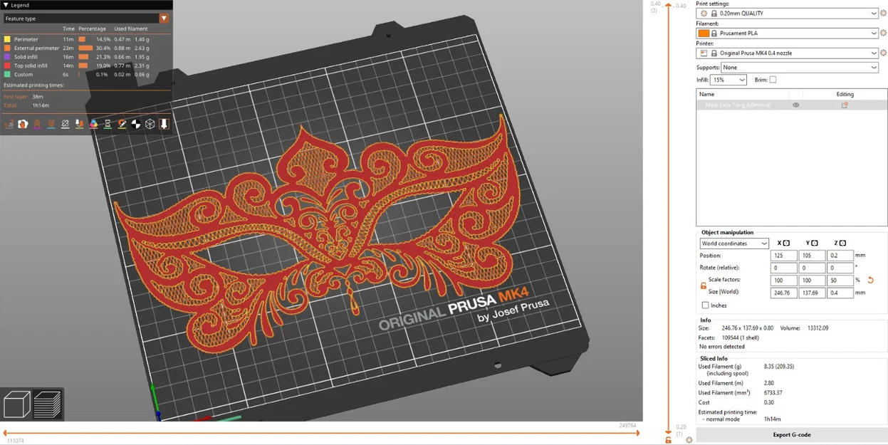 Mặt nạ ren Face Mask Lace Carnival - Image 8