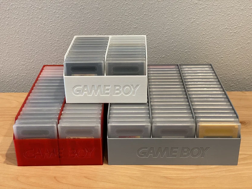 Khay lưu trữ băng Game Boy cho hộp OEM (3 kích thước) - Image 1