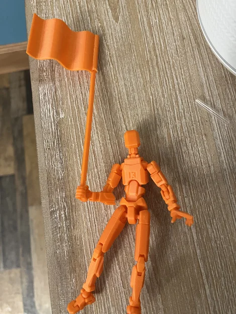 Phụ kiện lá cờ cho mô hình Dummy 13 - Mô hình 3D độc đáo - Image 2