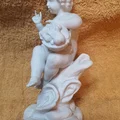 Mô hình tượng thiên thần nhỏ cổ điển trang trí 3D - Thumbnail 1