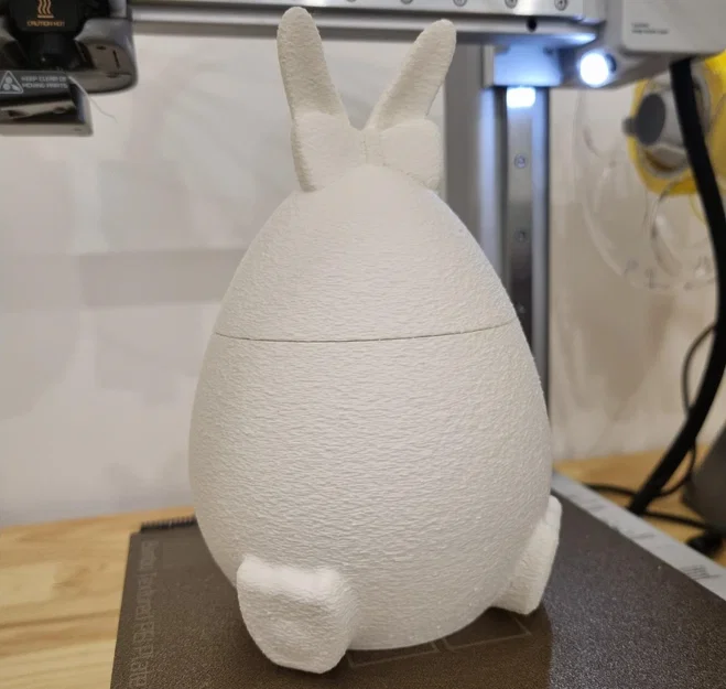 Mô hình Bunny Egg 3D: Hũ đựng đồ hình thỏ siêu đáng yêu - Image 2