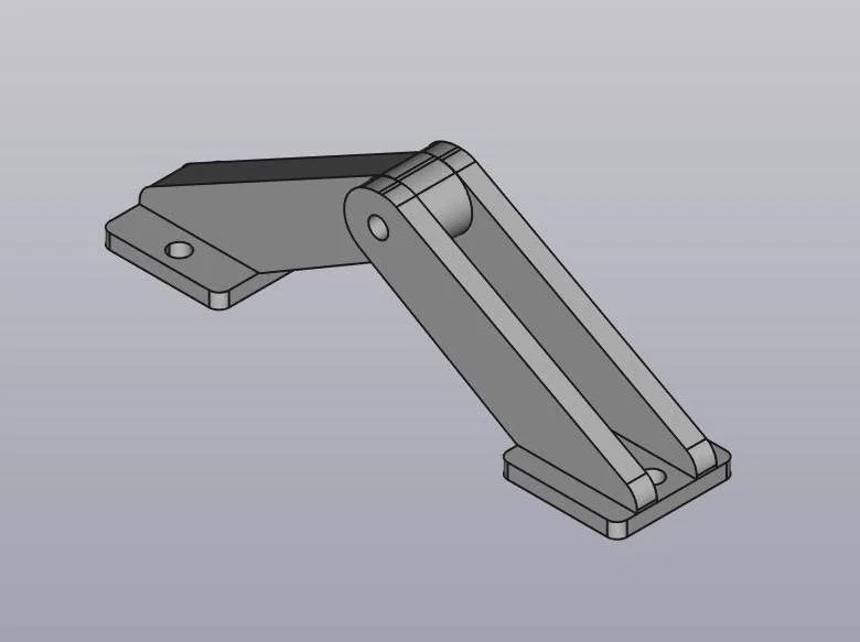 Bản lề cánh tà cho máy bay RC (RC Landing Flaps Hinge) - File 3D - Image 1