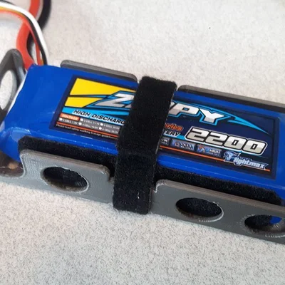 Khay giữ pin LiPo 3S 2200mAh: Phụ kiện in 3D chắc chắn, tiện lợi