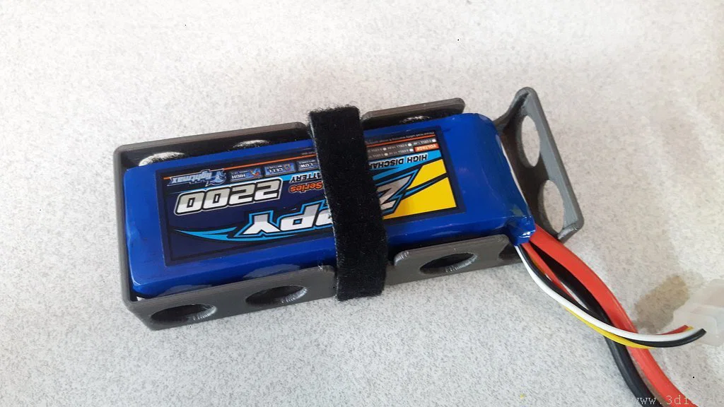 Khay giữ pin LiPo 3S 2200mAh: Phụ kiện in 3D chắc chắn, tiện lợi - Image 5