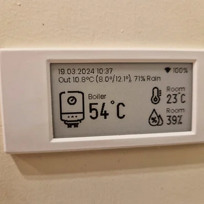 Bezel cho module WeAct 2.13" E-Paper