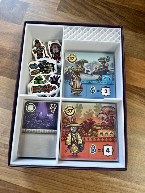 Insert organizer cho game Faraway (vừa bài bọc sleeve) - Image 1