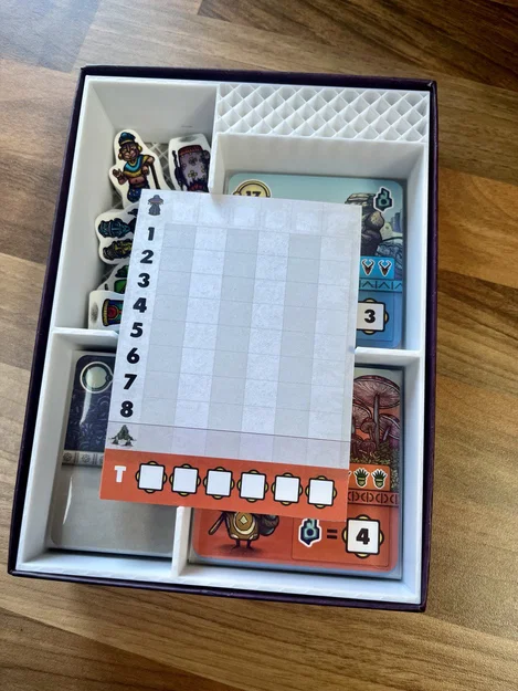 Insert organizer cho game Faraway (vừa bài bọc sleeve) - Image 2