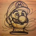Endless Collection "Mario" – Mẫu trang trí line art tối giản - Thumbnail 1