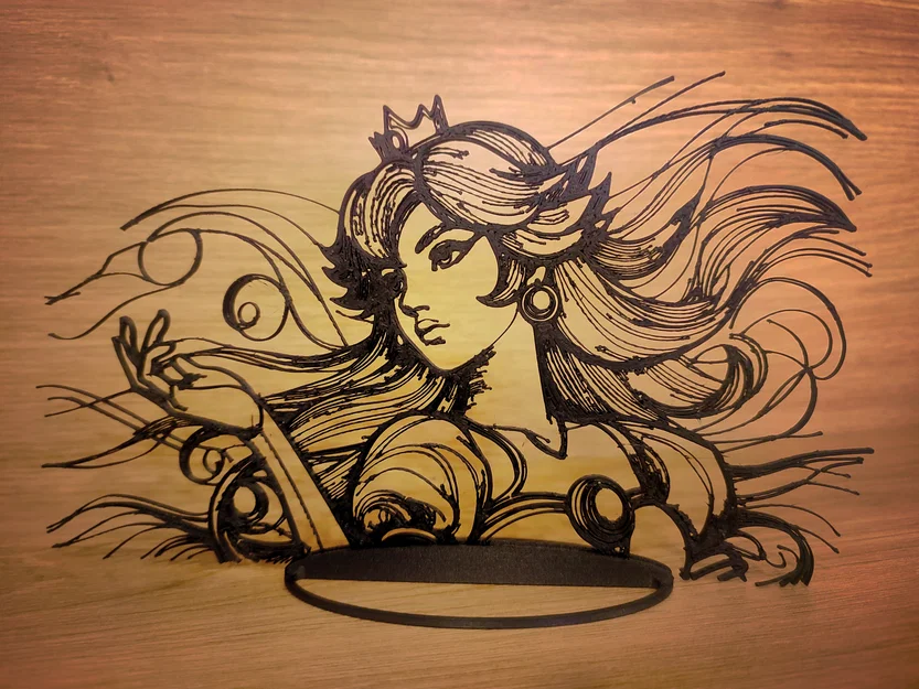 Endless Collection “Peach” – Thiết kế 3D tối giản Công chúa Peach - Image 1