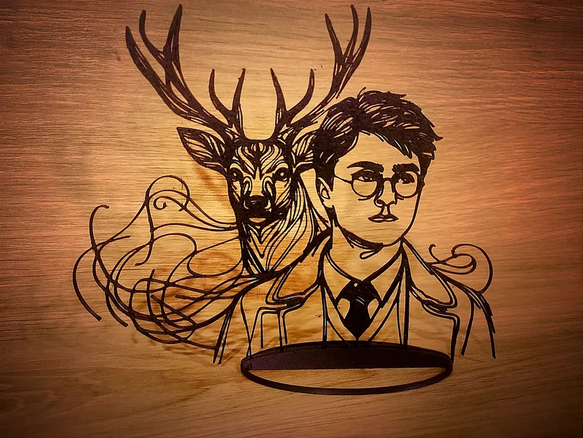Endless Collection “Patronus” – Thiết kế 3D tối giản Harry Potter - Image 1