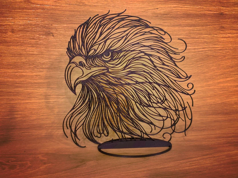 Endless Collection “Majesty” – Đại bàng tối giản 3D (STL) - Image 1