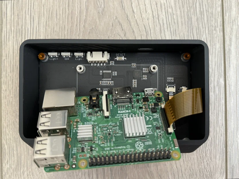 Hộp Raspberry Pi 3B+ kèm màn BTT TFT50 (Klipper Screen, Home Assistant) - Image 4