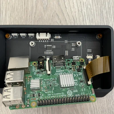Hộp Raspberry Pi 3B+ kèm màn BTT TFT50 (Klipper Screen, Home Assistant)