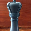 Quân Vua Cờ Vua kiêm Hộp Stash (tùy chọn phần ngăn stash) - Thumbnail 1