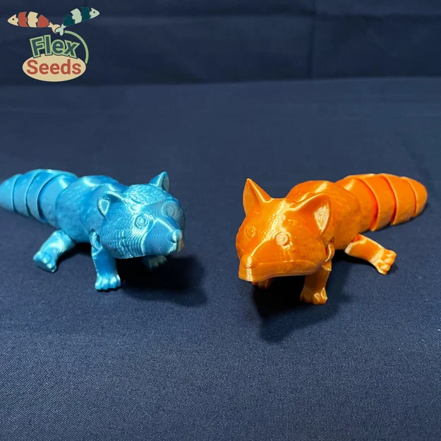 Bộ lắp ráp Flexi Tanuki (Print-in-place) - Image 3