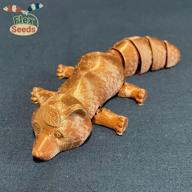 Bộ lắp ráp Flexi Tanuki (Print-in-place) - Image 8