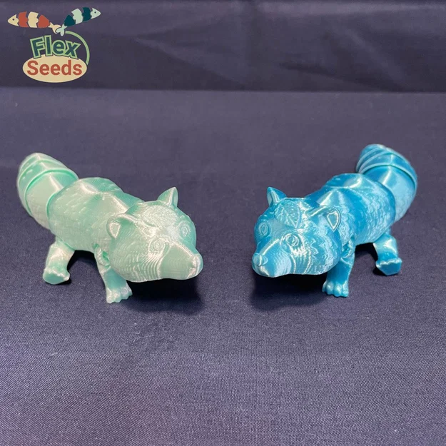 Bộ lắp ráp Flexi Tanuki (Print-in-place) - Image 10