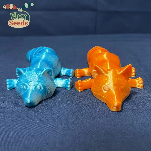 Bộ lắp ráp Flexi Tanuki (Print-in-place) - Image 11