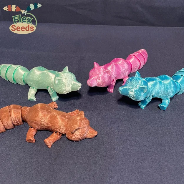 Bộ lắp ráp Flexi Tanuki (Print-in-place) - Image 13