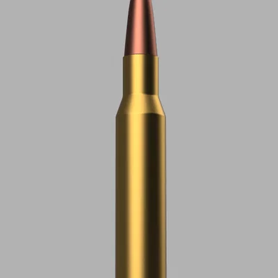 Mô hình 3D viên đạn 50cal thiết kế chi tiết (File STL)