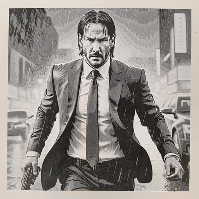 John Wick 2D Picture