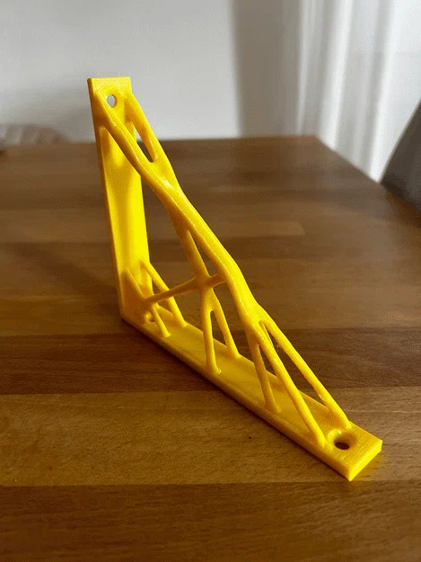Ke đỡ kệ treo tường Generative Design chịu lực tốt cho gia đình - Image 1