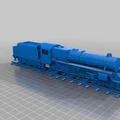 Mô hình đầu tàu hơi nước Black 5 LMS 3D in ấn chi tiết - Thumbnail 1