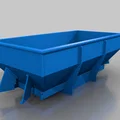 Mô hình 3D toa tàu chở hàng LMS 20 tấn (Hopper Wagon) chi tiết - Thumbnail 3