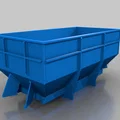 Mô hình 3D toa tàu chở hàng LMS 20 tấn (Hopper Wagon) chi tiết - Thumbnail 4