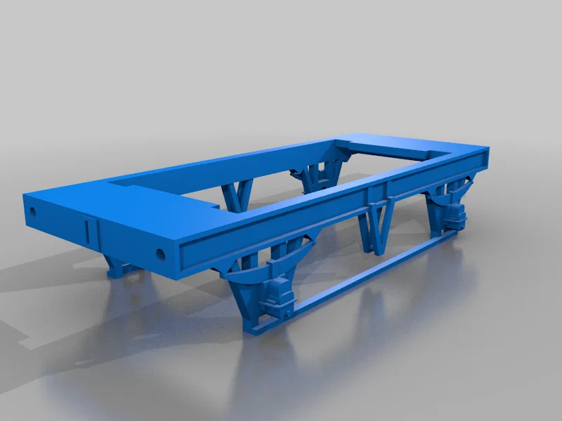 Mô hình 3D toa tàu chở hàng LMS 20 tấn (Hopper Wagon) chi tiết - Image 5