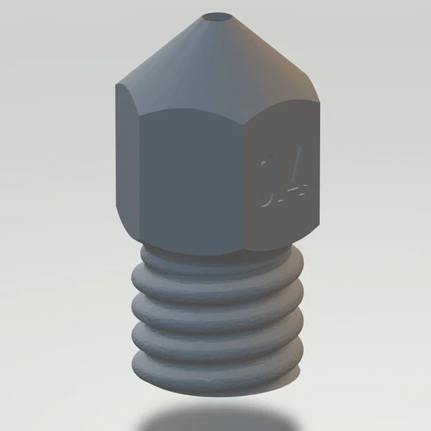Mô hình trang trí đầu phun Nozzle 0.4 - Phụ kiện độc đáo cho dân in 3D - Image 1