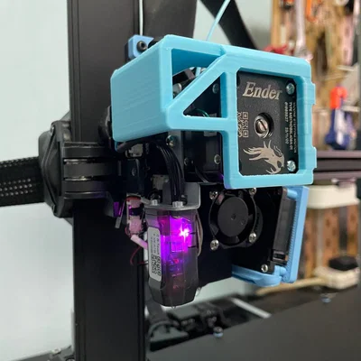 Fan Shroud Tùy Chỉnh Cho Ender 3 V3 SE - Nâng Cấp Đầu In Hiệu Quả