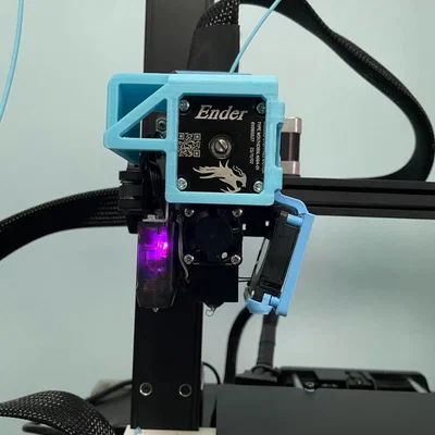 Fan Shroud Tùy Chỉnh Cho Ender 3 V3 SE - Nâng Cấp Đầu In Hiệu Quả