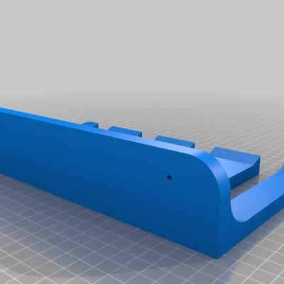 Giá treo tường gậy ski (Ski pole wall mount)