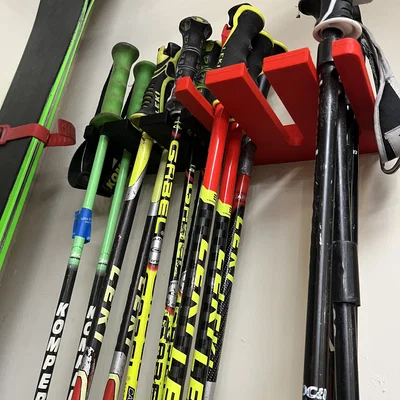Giá treo gậy ski 3 khe (3-Slot Ski Pole Racks)