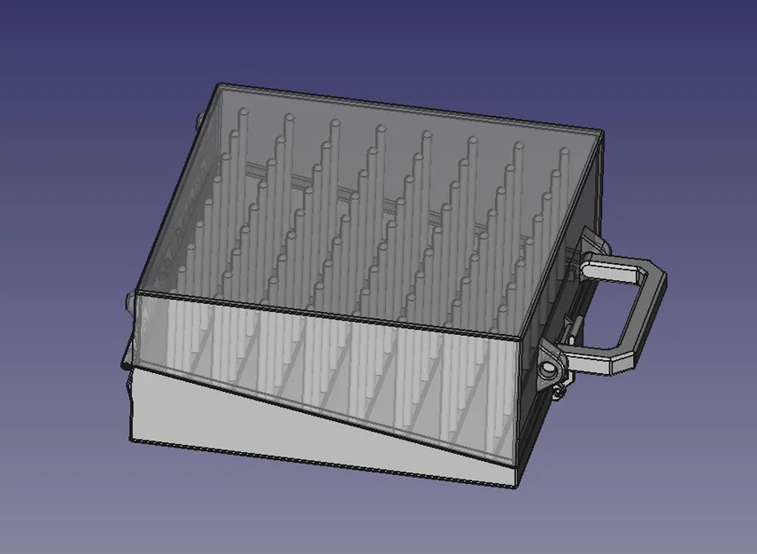 Krabička na nitě - Thread box (Hộp đựng chỉ máy may) - Image 5
