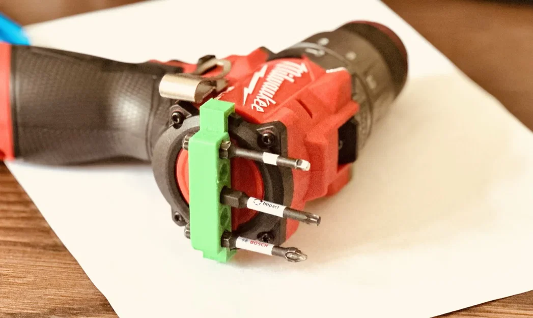 Giá đỡ mũi khoan Milwaukee M12 Fuel - Phụ kiện 3D tiện lợi - Image 1