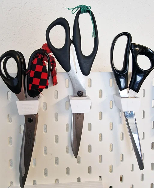 Móc treo kéo gắn bảng lỗ SKADIS IKEA siêu tiện lợi - Image 1