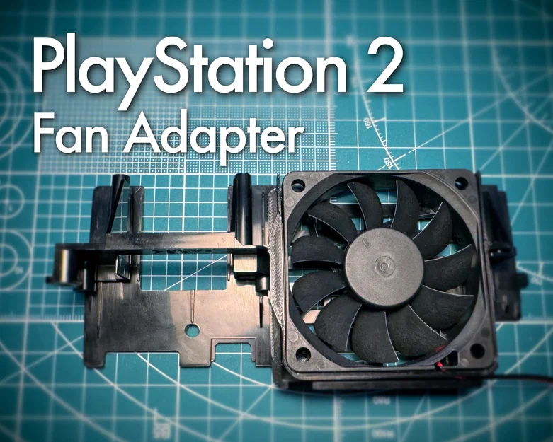 Adapter quạt PS2 PlayStation 2 60x60x15 Sunon (drop-in) - Image 1