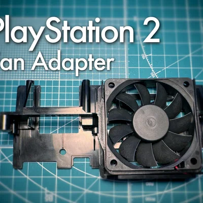 Adapter quạt PS2 PlayStation 2 60x60x15 Sunon (drop-in)